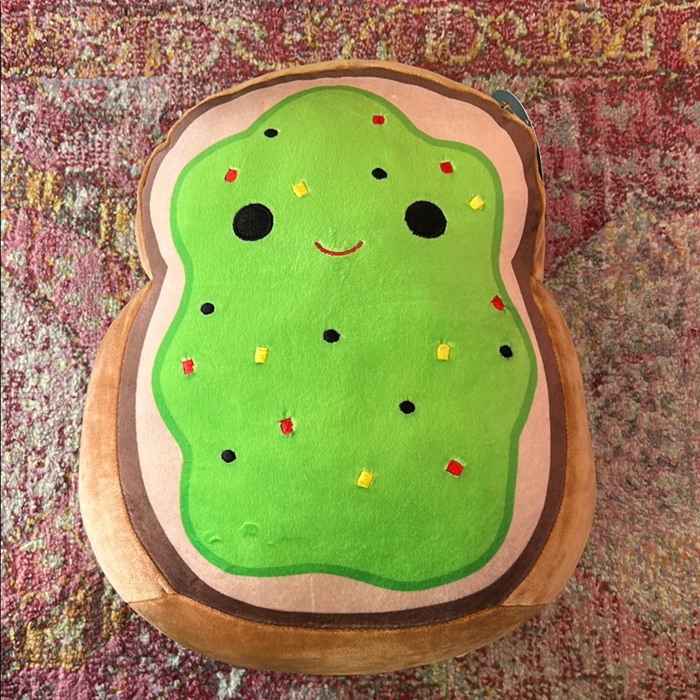 Squishmallows Avocado Toast Plush